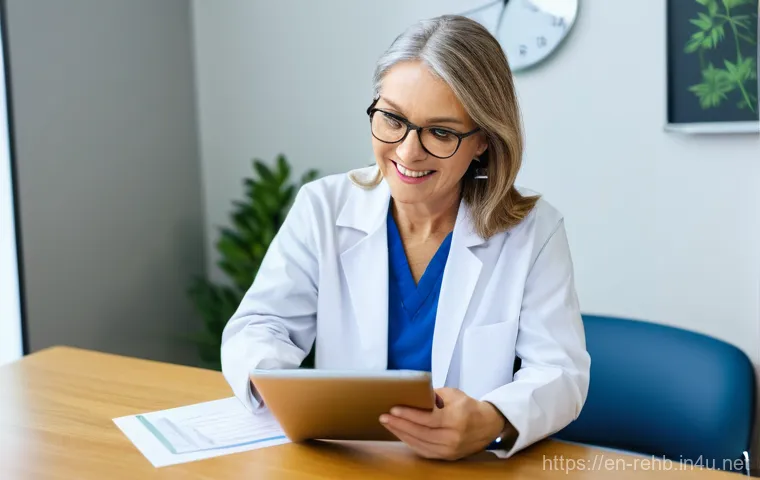 재활치료 의료보험 적용 - **Prompt 1: Navigating Medicare for Rehabilitation in 2025**
    "A bright, clean image of an adult ...